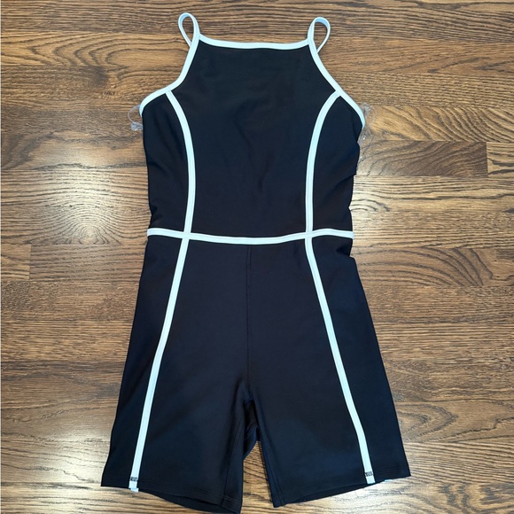 YBP Black and White Women's Jumpsuit - Picture 1 of 3